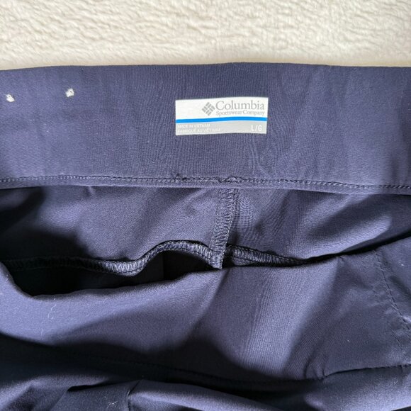 Columbia Womens Anytime Casual Capris Navy Size Large - Picture 4 of 9